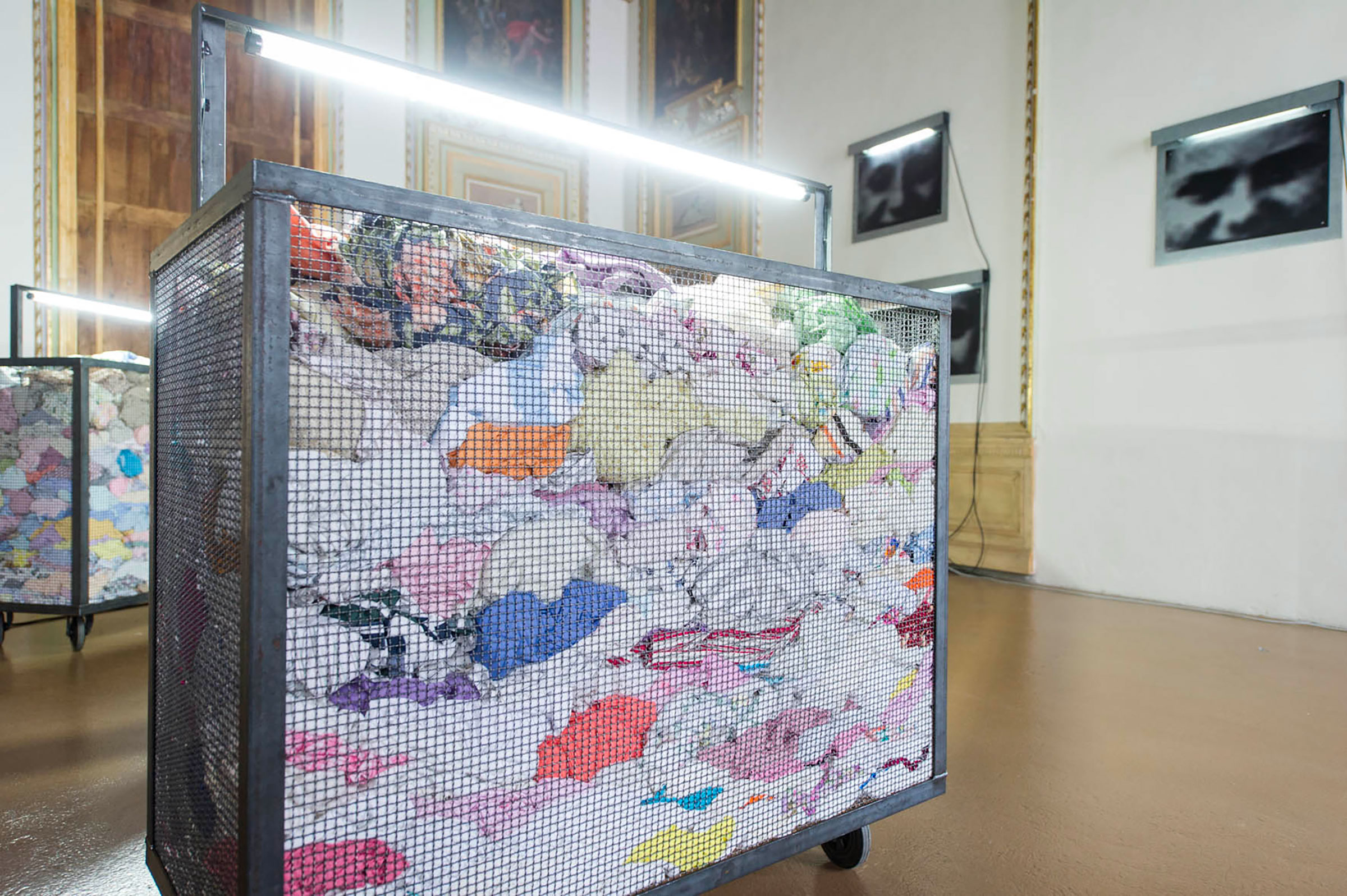 Christian Boltanski, Children, 2011, Containers, 2010
